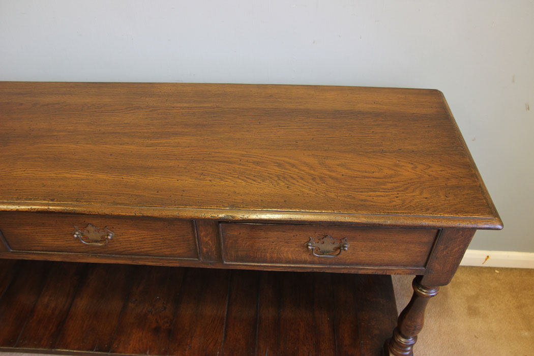 12414r9 Oak Pot Board Sideboard Dresser Base, Oak Pot Board Sideboard Dresser Base