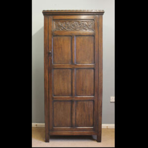 Antique Oak Hall Robe