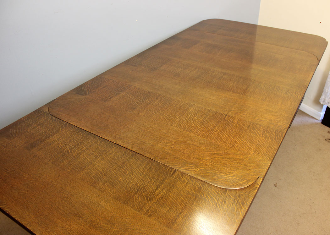 12445r14 Antique Oak Large Refectory Draw Leaf Dining Table, Antique Oak Large Refectory Draw Leaf Dining Table
