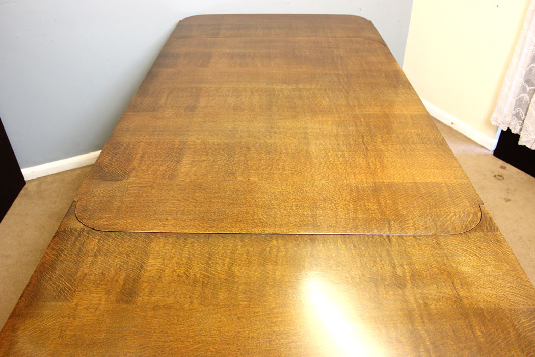 12445r9 Antique Oak Large Refectory Draw Leaf Dining Table, Antique Oak Large Refectory Draw Leaf Dining Table