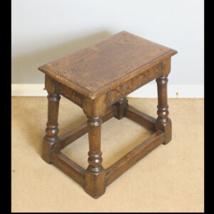 Antique Oak Joint Stool, Coffee Table
