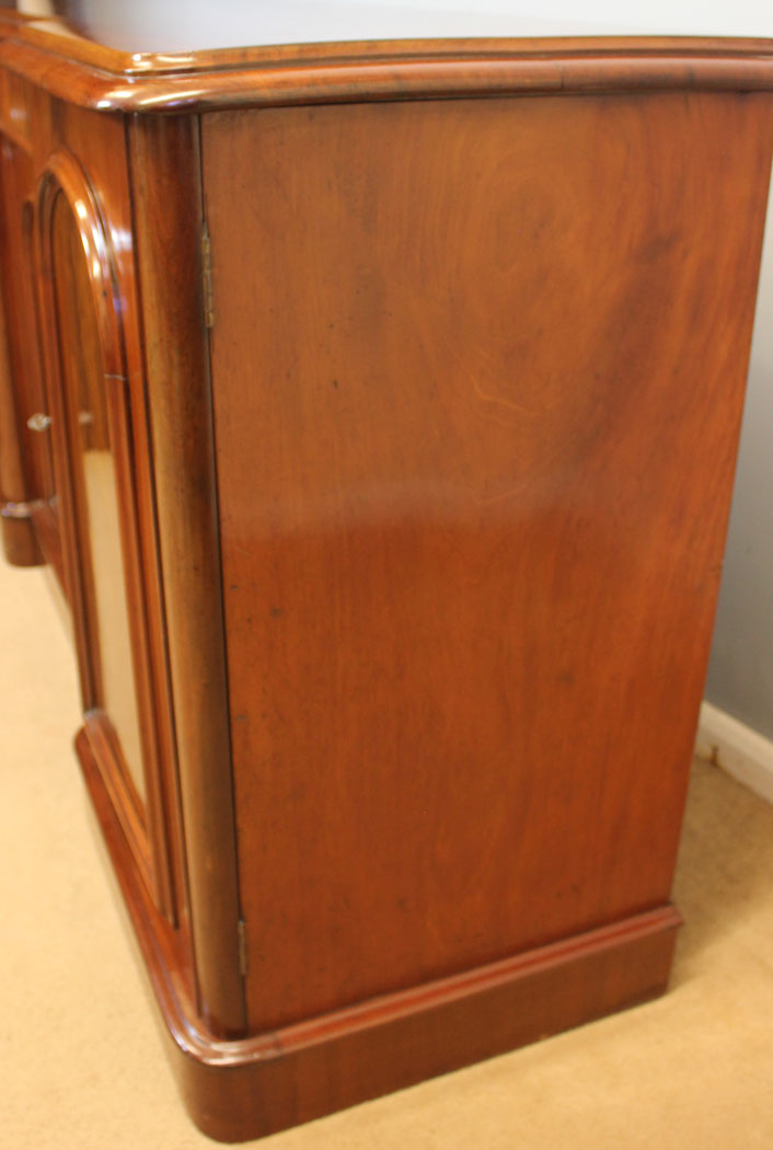 12457r9 Antique Victorian Mahogany Chiffonier Sideboard Dresser Base, Antique Victorian Mahogany Chiffonier Sideboard Dresser Base