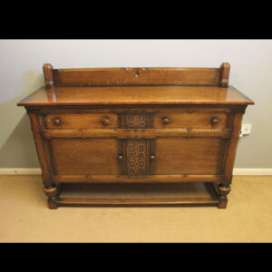 Antique Quality Solid Oak Sideboard Dresser Base