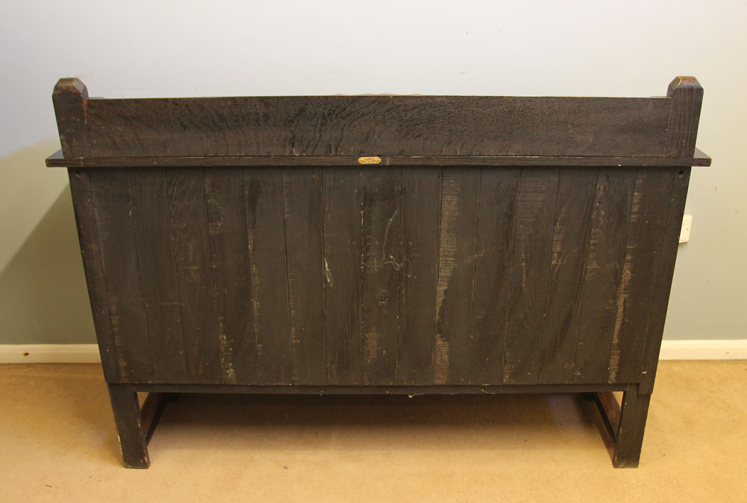 12459r9 Antique Oak Sideboard Dresser Base, Antique Quality Solid Oak Sideboard Dresser Base