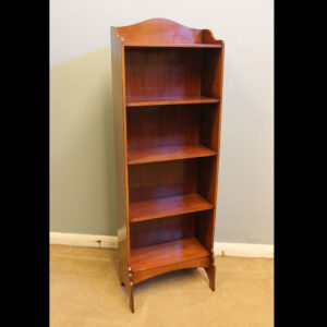 Antique Mahogany Open Bookcase