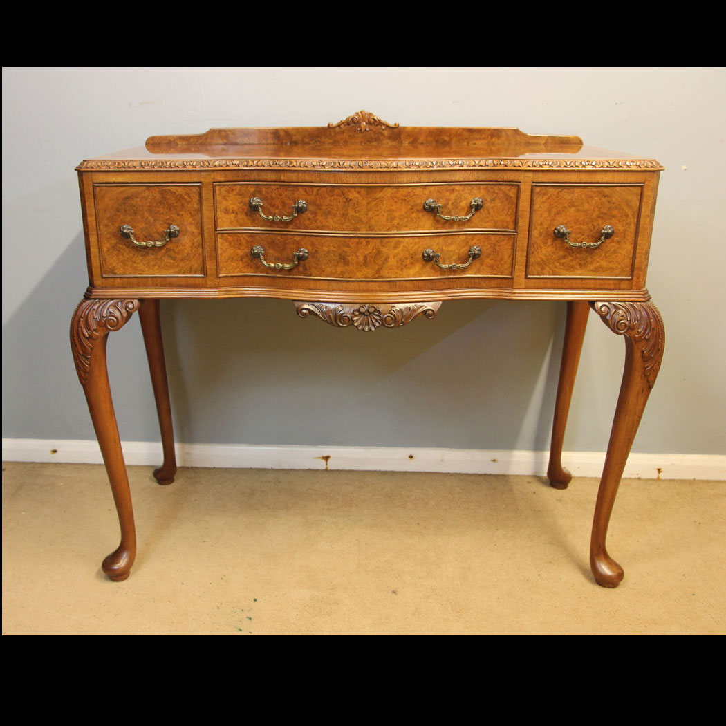 12465r01-Burr-Walnut-Antique-Cutlery-Console-Side-Table, Burr Walnut Antique Cutlery Console Side Table