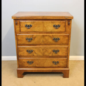 Burr Walnut Bachelors Chest of Drawers