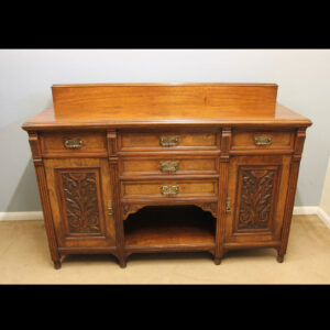 Antique Pollard Oak Sideboard Dresser Base