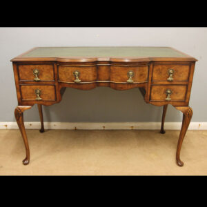 Antique Walnut Writing Table Desk