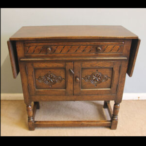 Antique Oak Side Cabinet