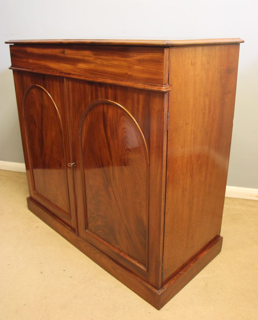 12583r5 Antique Victorian Mahogany Sideboard Chiffonier Base, Antique Mahogany Chiffonier Sideboard Base